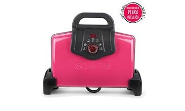 SCHAFER NOSTALGİE WAFFLE TOST MAKİNESİ 3 PARÇA PEMBE