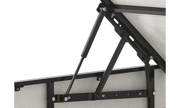 EKOL YATAK BAZA SETİ SİYAH BEYAZ ÇİFT KİŞİLİK 140X190