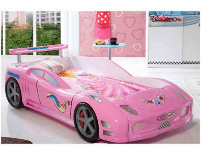 FERRARİ ENZO ARABALI YATAK PEMBE