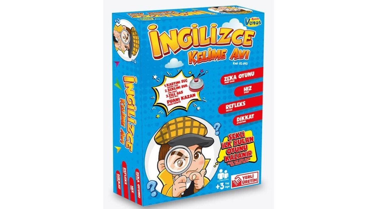 İNGİLİZCE KELİME AVI İLE EĞLENCELİ ÖGREN FİYATI Vivense