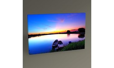 MAVİ MANZARA TABLO N2 30X20