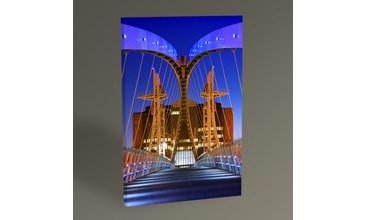 MANCHESTER SALFORD QUAYS BRİDGE E 30X20