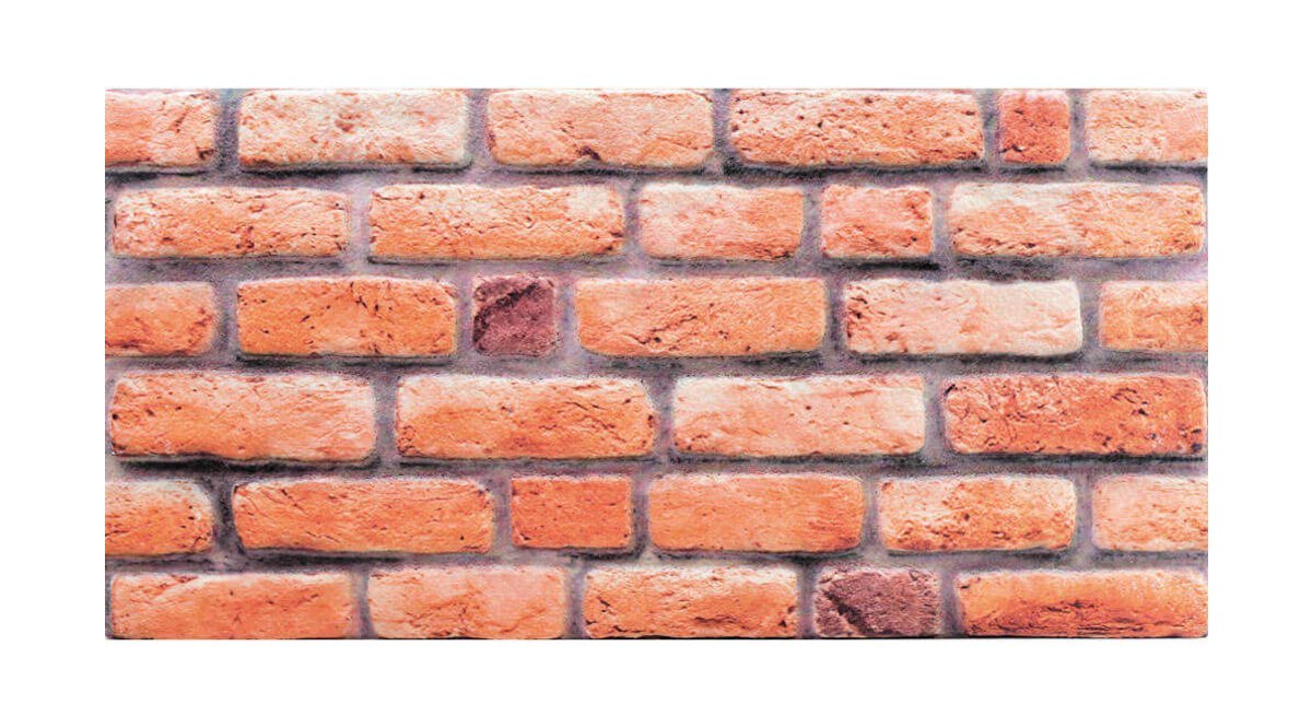 3 BOYUTLU STRAFOR RENKLİ KÜLTÜR TUĞLASI DESENLİ KÖPÜK DUVAR KAPLAMA