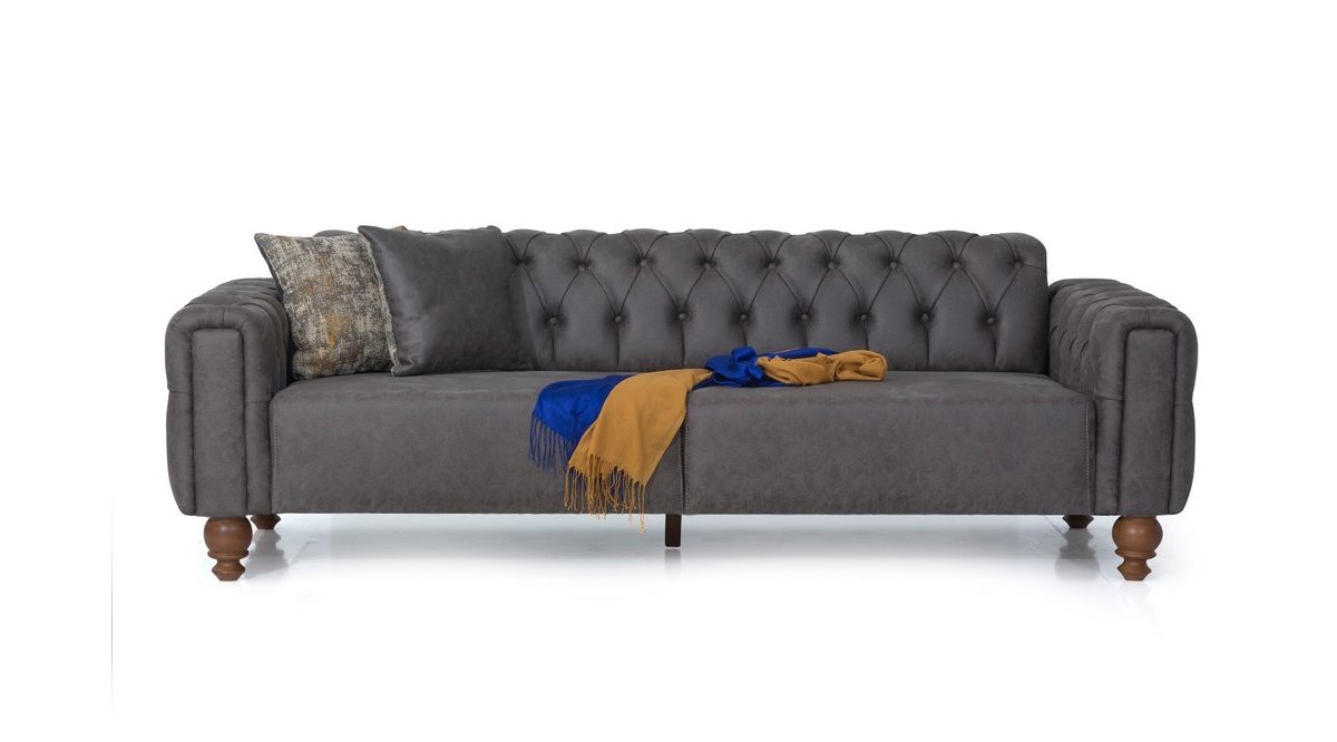 İNCİ KOLTUK TAKIMI ANTRASİT FİYATI Vivense