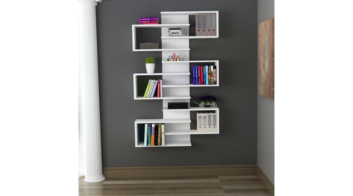 LOTUS DUVAR RAFI KİTAPLIK FİYATI Vivense