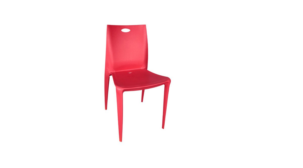 SILIM PVC SANDALYE KIRMIZI FİYATI Vivense