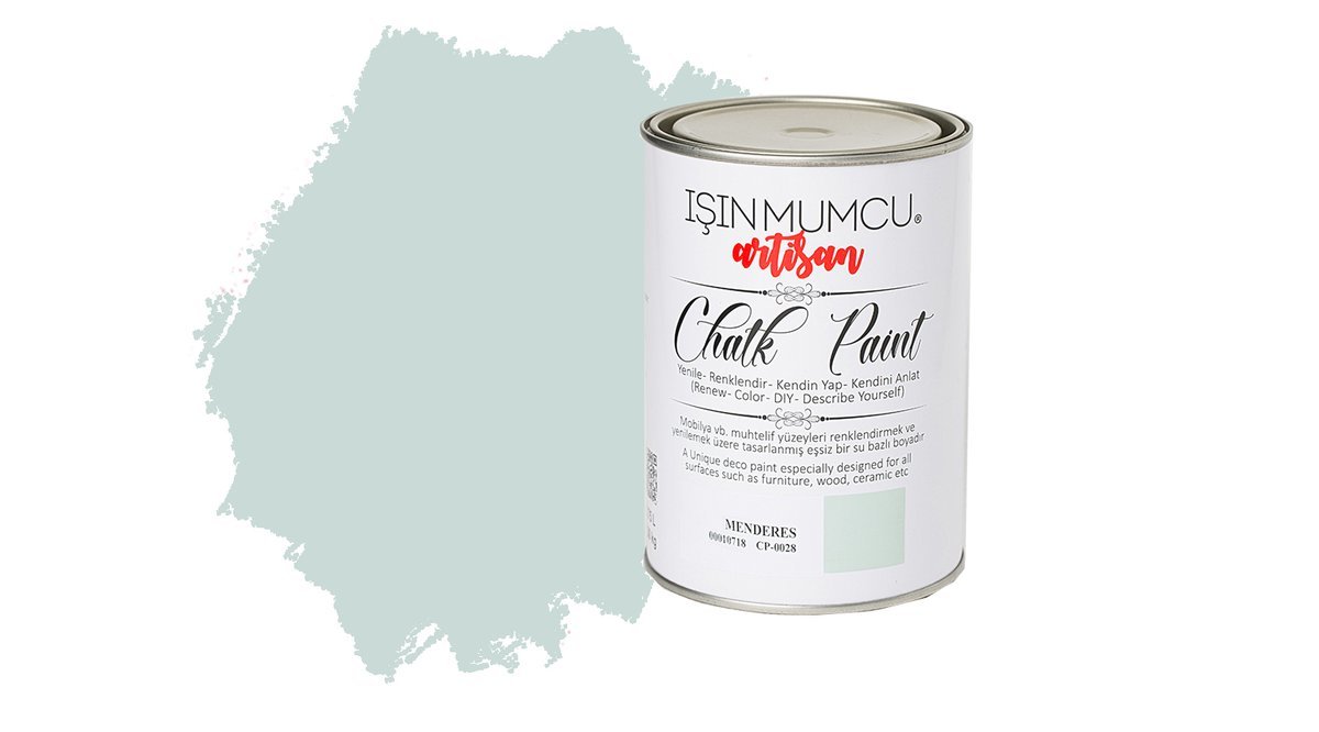 CHALK PAİNT MOBİLYA BOYASI MENDERES KÜÇÜK (1.3 KG) FİYATI CHALK PAİNT MOBİLYA BOYASI MENDERES KÜÇÜK (1.3 KG) FİYATI
