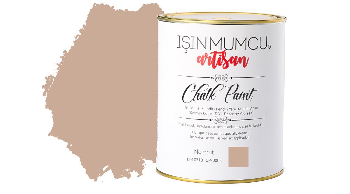CHALK PAİNT MOBİLYA BOYASI NEMRUT FİYATI Vivense
