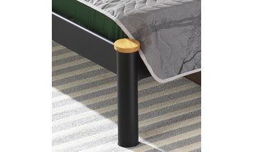 KAPPİS-S 120X200 SİYAH KARYOLA