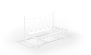 MİTAS METAL SOFA SEDİR BEYAZ 70X140CM