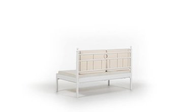 MİTAS METAL SOFA SEDİR BEYAZ 70X140CM