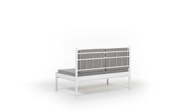 MİTAS METAL SOFA SEDİR BEYAZ 70X140CM