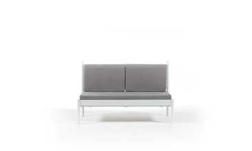MİTAS METAL SOFA SEDİR BEYAZ 70X140CM