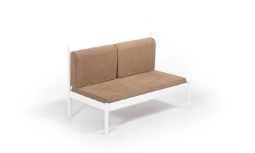 MİTAS METAL SOFA SEDİR BEYAZ 70X140CM