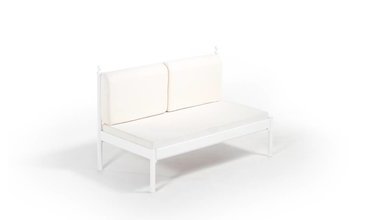 MİTAS METAL SOFA SEDİR BEYAZ 70X140CM