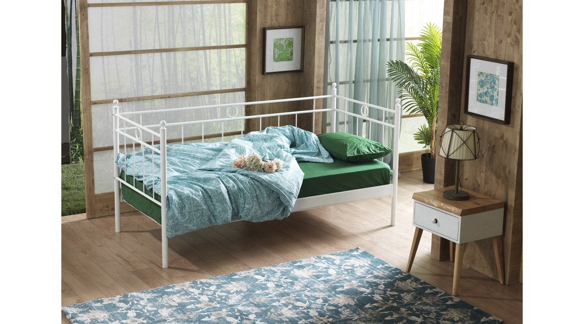 ALPAS DAYBED 90X200 BEYAZ SOFA FİYATI Vivense