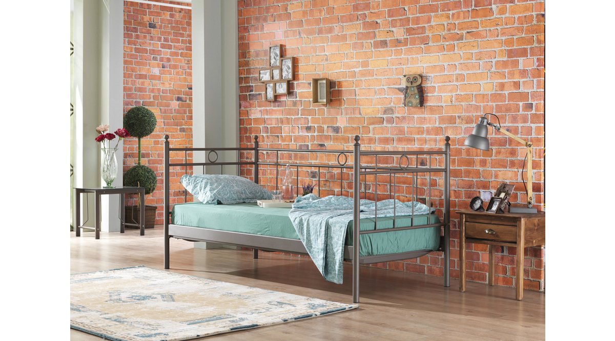ALPAS DAYBED 90X200 KAHVERENGİ AÇIK SOFA FİYATI Vivense