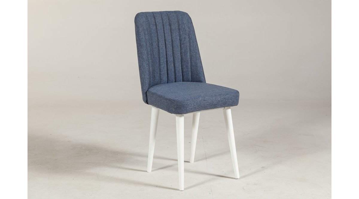 VİNA SANDALYE BEYAZ LACİVERT 1048 FİYATI Vivense