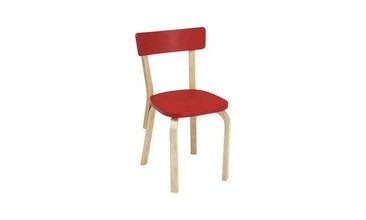 VİTALE TOBİ MASA SANDALYE SETİ KIRMIZI 80X80