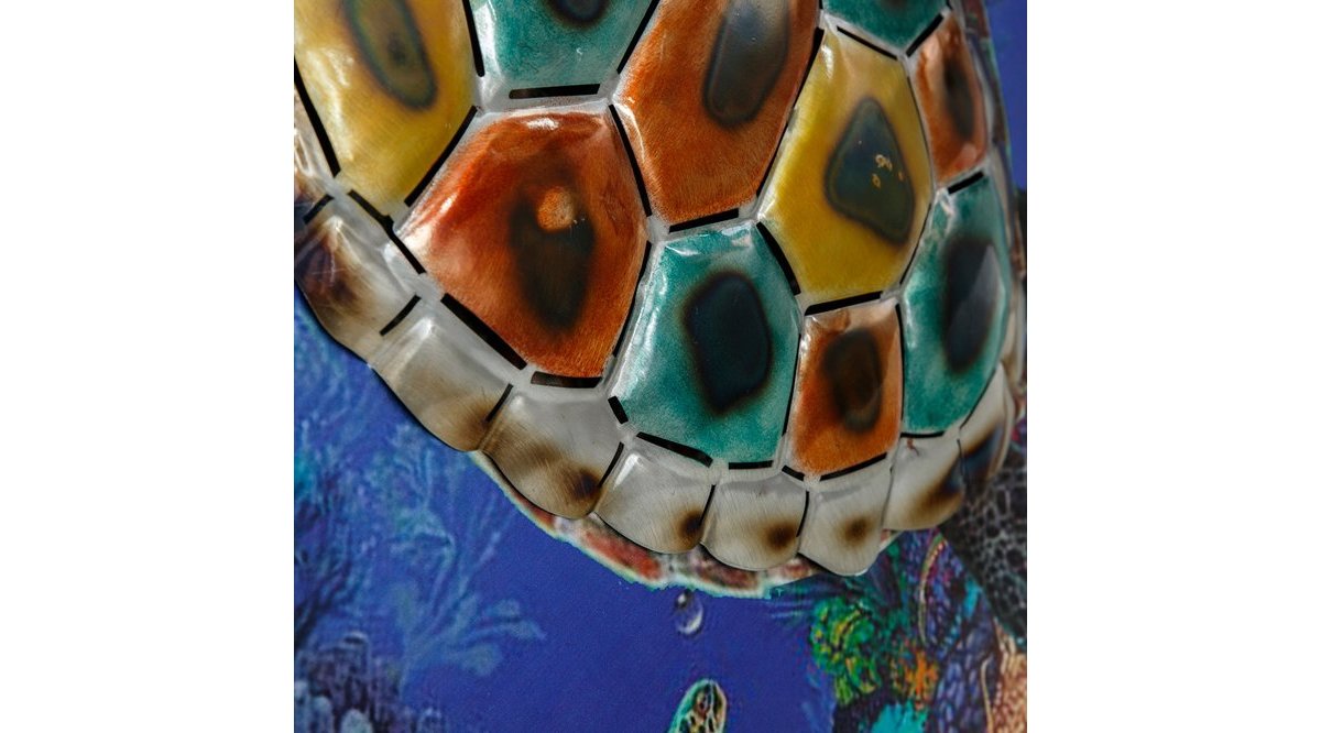 VİTALE PERA METAL DENİZ KAPLUMBAĞA TABLO N2 FİYATI Vivense