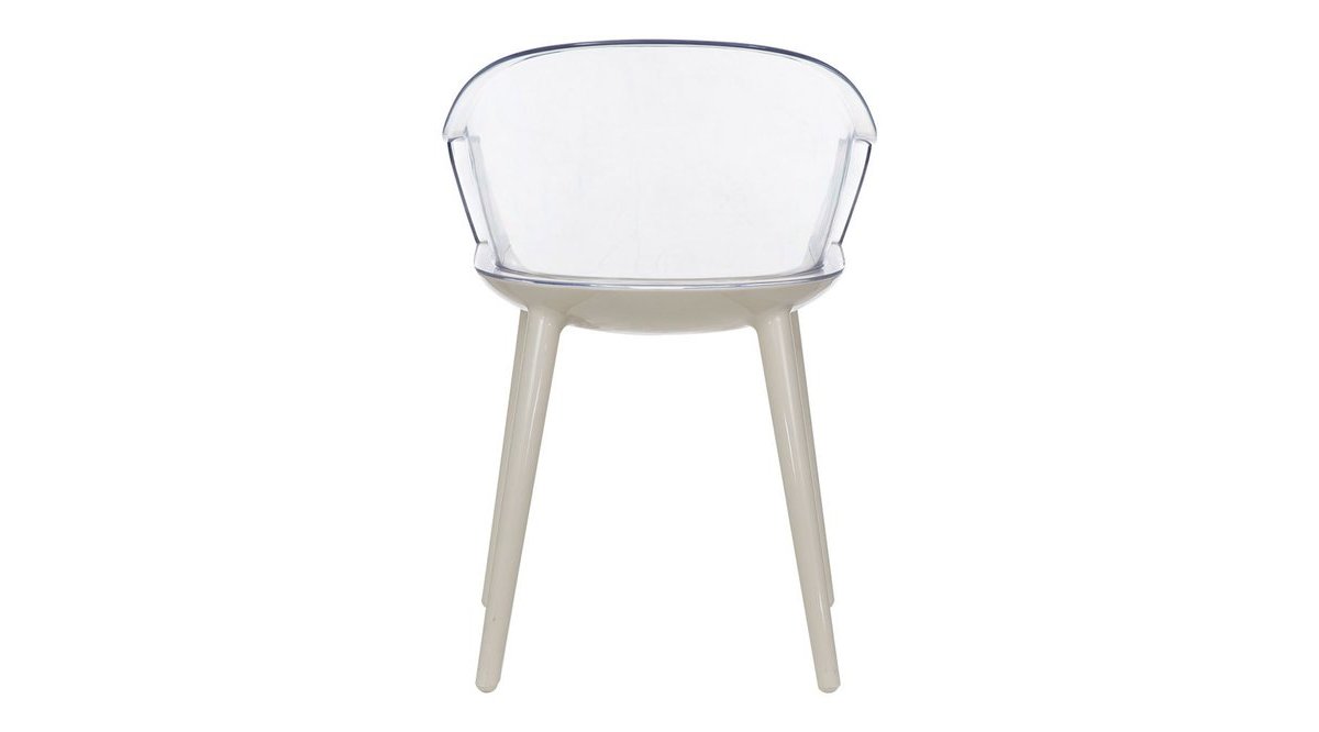 VİTALE GOSSİP BEYAZ ŞEFFAF SANDALYE FİYATI Vivense