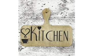 KİTCHEN KESME TAHTASI DEKORATİF AHŞAP TABLO
