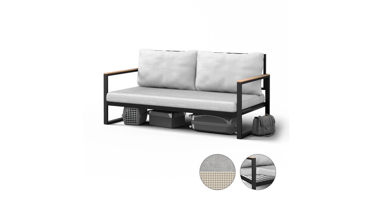 GAGA MOBİLYA METAL BAHÇE MOBİLYASİ BEJ FİYATI Vivense