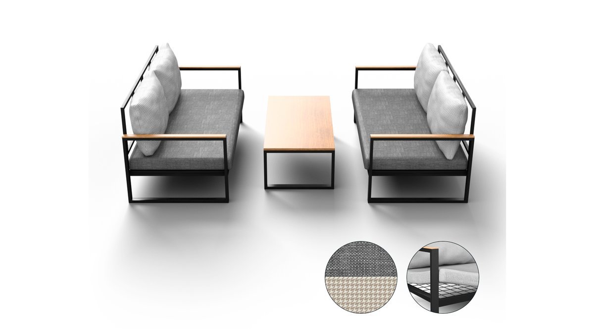 GAGA MOBİLYA METAL KANEPE TAKIM 2+2 SEHPA GRİ FİYATI Vivense GAGA MOBİLYA METAL KANEPE TAKIM 2+2 SEHPA GRİ FİYATI Vivense