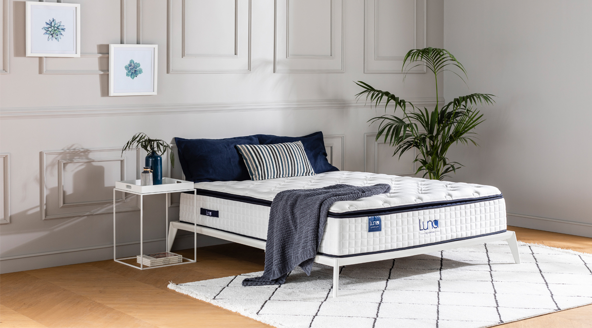 LUNA BY VİVENSE PREMİUM TORBA YAYLI YATAK 160X200 FİYATI Vivense