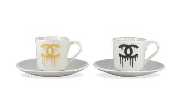 CHANELL TÜRK KAHVE FİNCANI İKİLİ SET