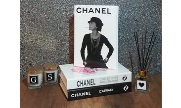 CHANEL WOMAN DEKORATİF KİTAP KUTUSU