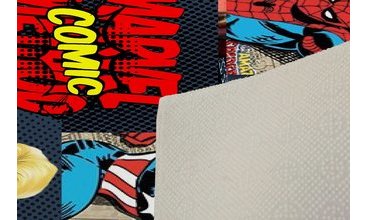 MARVEL COMİC MOTİFLİ HALI 60X100