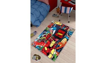 MARVEL COMİC MOTİFLİ HALI 60X100