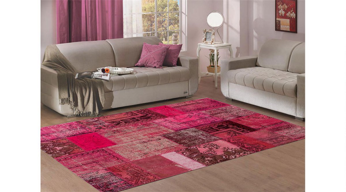 PATCHWORK PINKY HALI 90X140 FİYATI Vivense