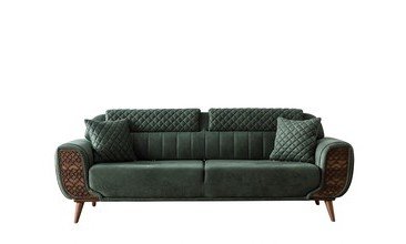 VERDE ÜÇLÜ KANEPE YEŞİL