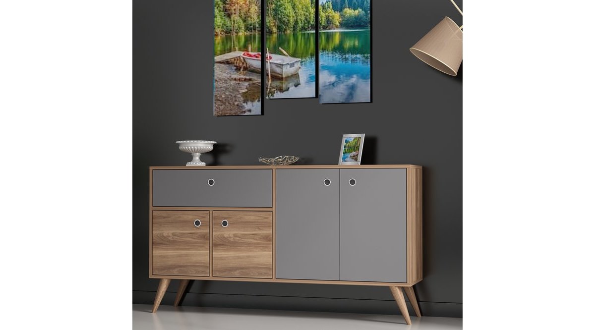 GİVAYO CELESSE KONSOL ANTRASİT İSTANBUL CEVİZ FİYATI Vivense