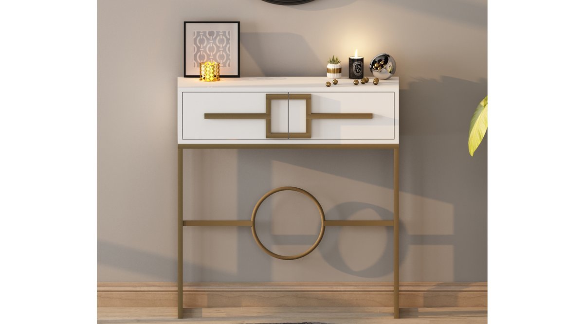 GİVAYO İSABELLA DRESUAR 90 CM BEYAZ FİYATI Vivense