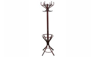 METAL AYAKLI ASKILIK PORTMANTO BORDO