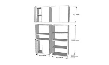 MODEL HGJG ÇOK AMAÇLI DOLAP