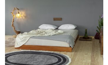 B16 MASİF AHŞAP KARYOLA 140X200