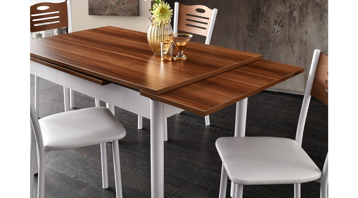 SMART MASA TAKIMI SMART SANDALYE CEVİZBEYAZ FİYATI Vivense