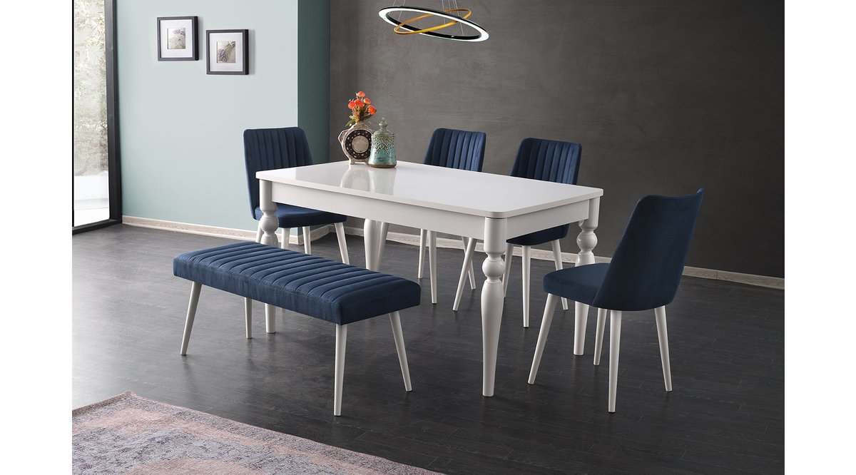 SARDİNYA MASA TAKIMI PARMA SANDALYE PUFY BENCH PUF EKRU SARDİNYA MASA TAKIMI PARMA SANDALYE PUFY BENCH PUF EKRU