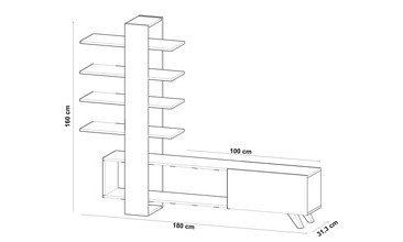 TİVİTİ TV ÜNİTESİ