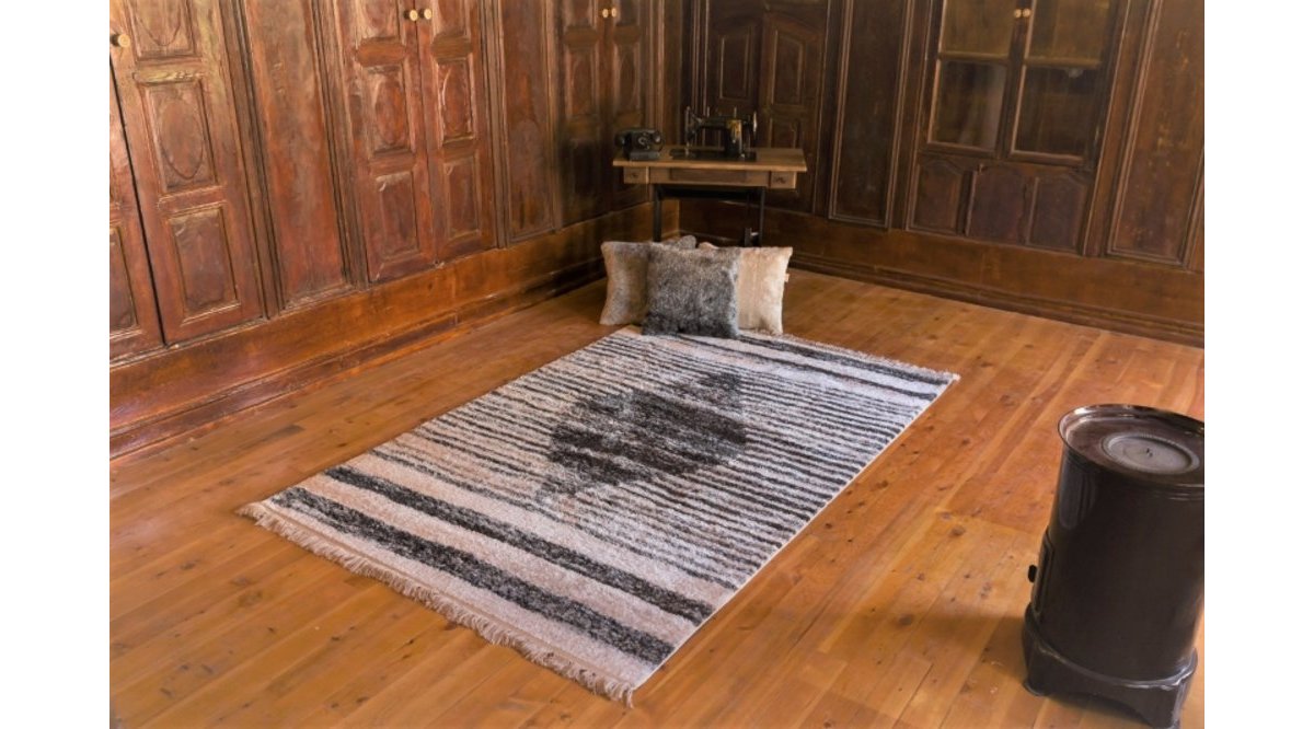 FLOKATİ 25310A KREM ANTRASİT HALI FİYATI Vivense