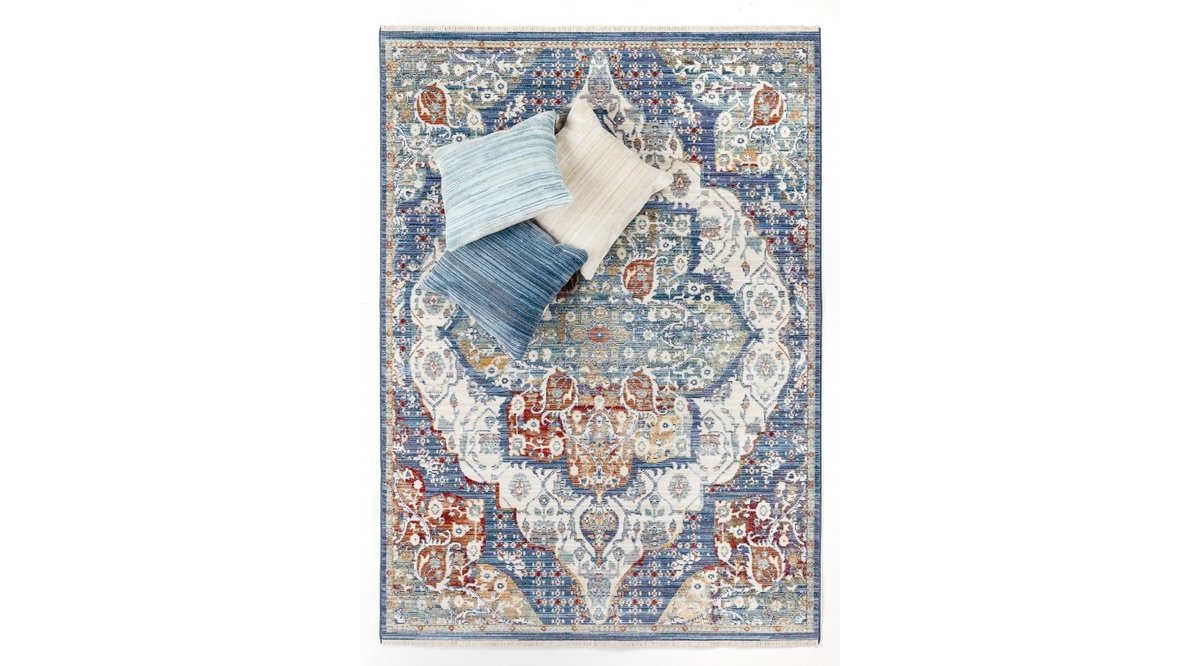 NİRVANA 75200A LACİVERT HALI FİYATI Vivense