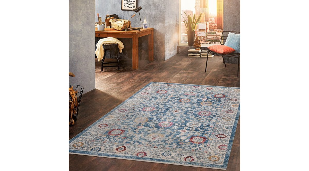 NİRVANA LACİVERT HALI 75300A FİYATI Vivense