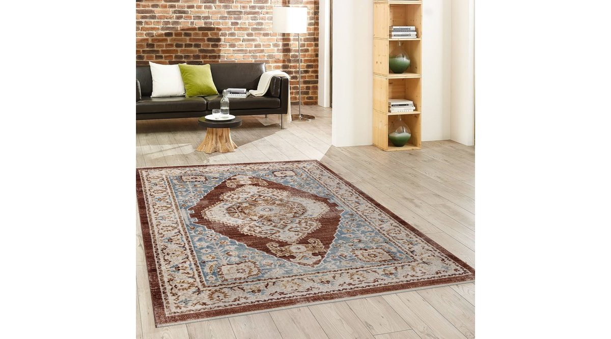 NİRVANA BORDO HALI 75262A FİYATI Vivense