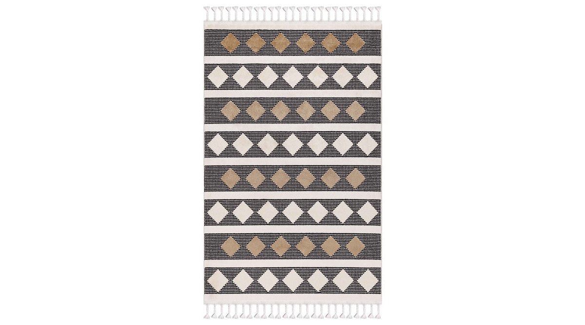 MONACO VİZON ANTRASİT HALI 33084A 80X150 FİYATI Vivense