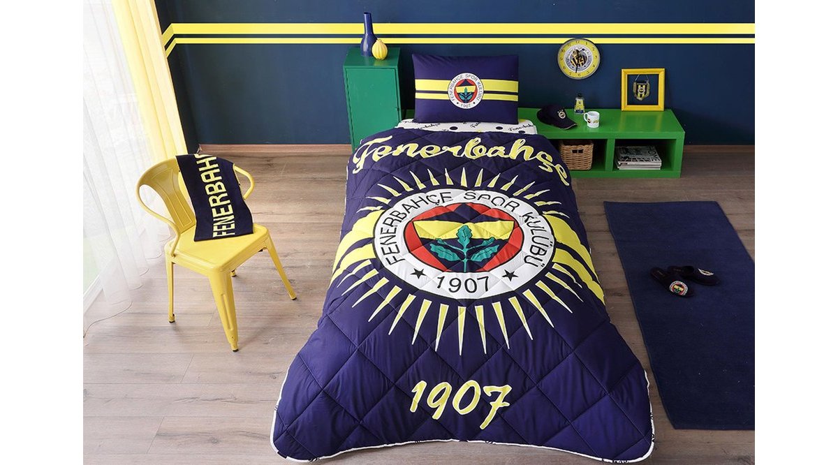 LİSANSLI FENERBAHÇE SETİ TEK KİŞİLİK FİYATI Vivense