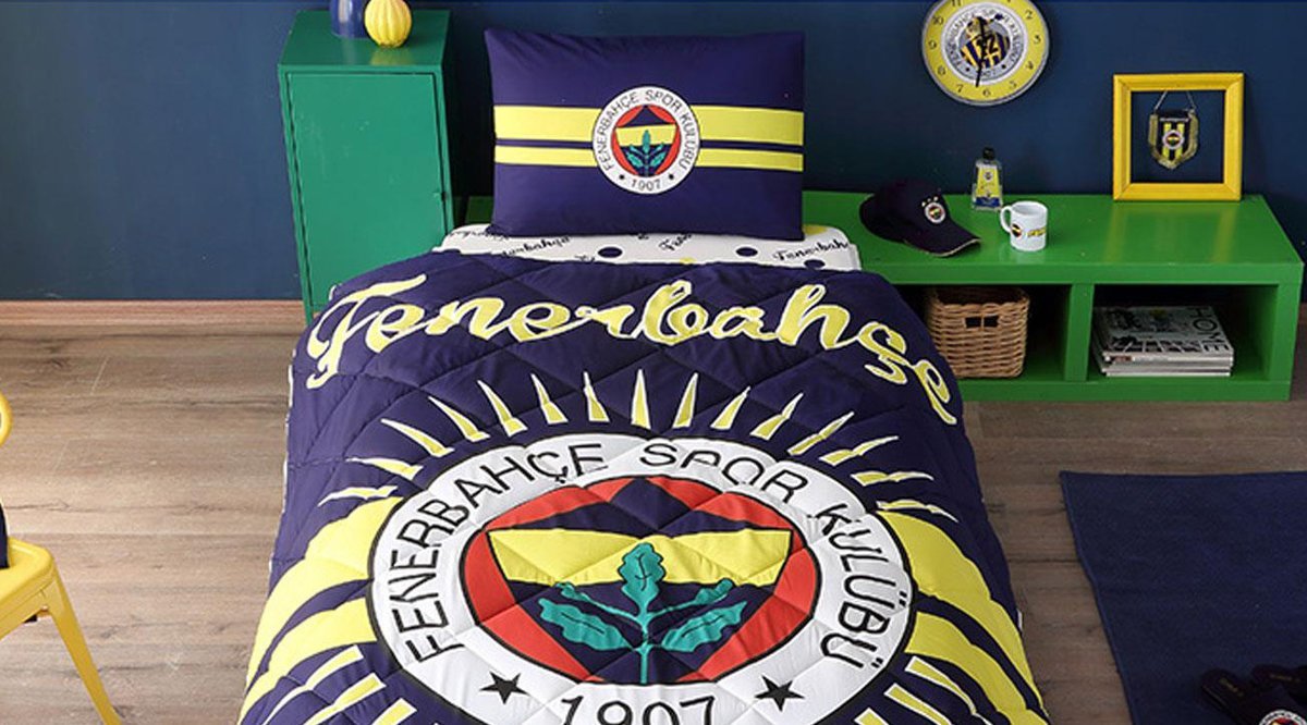 LİSANSLI FENERBAHÇE SETİ TEK KİŞİLİK FİYATI Vivense